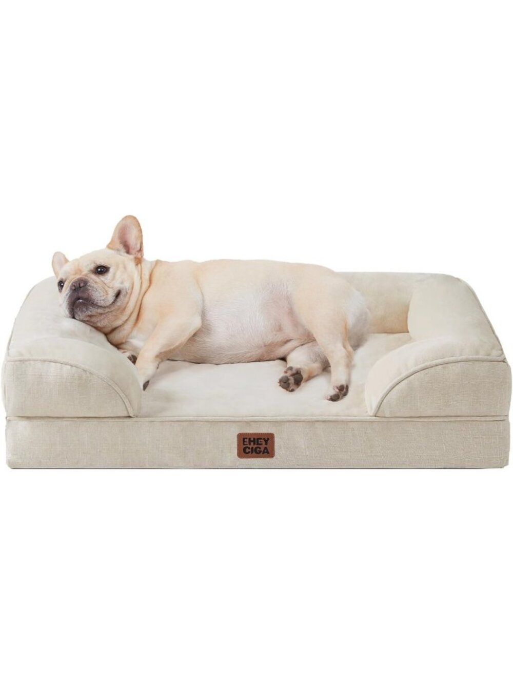 Cozy Waterproof Memory Foam Small Dog Bed | Orthopedic Washable Pet Bed